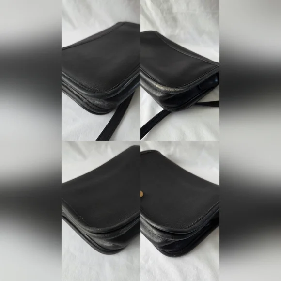 Vintage Leather Coach Pocket Purse 9755 - Picture 14 of 16